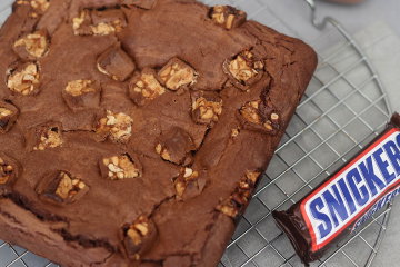 Snickers brownie